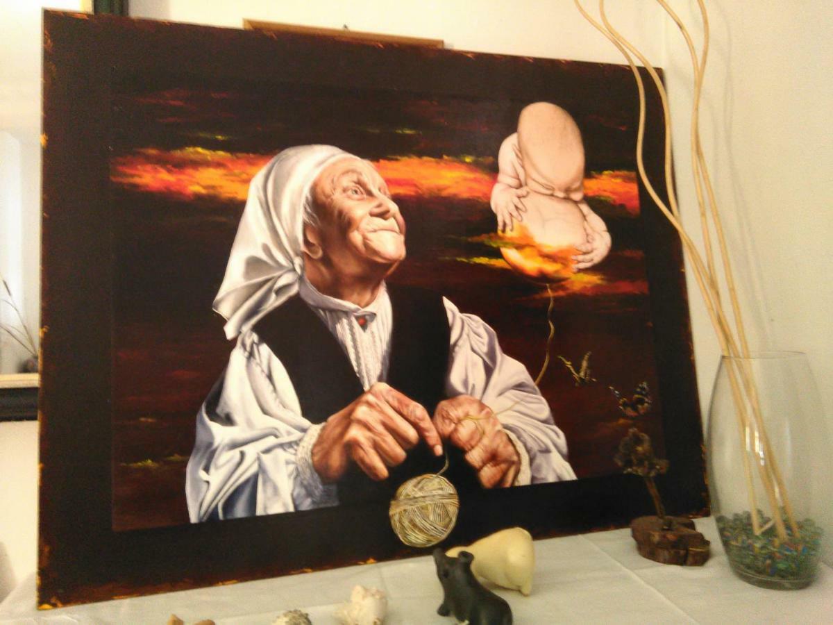 Casa D' Artista B&B Ozieri Luaran gambar